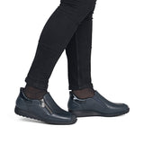 Rieker - 47267 Navy Zip Shoe