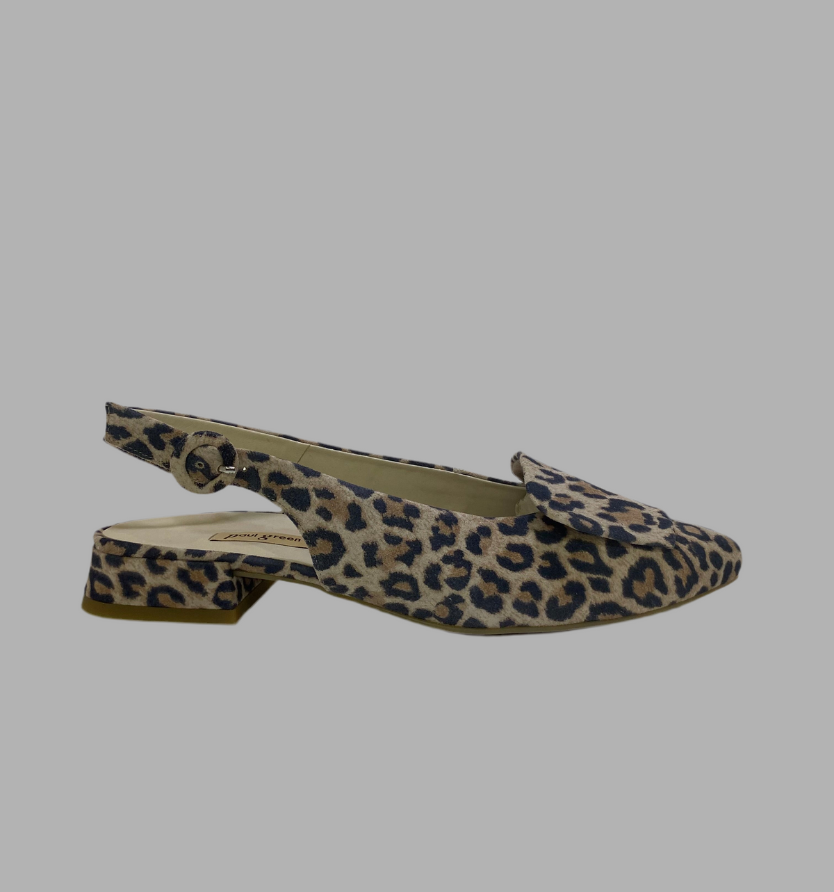 Paul Green - 6090 Leopard Sling Back