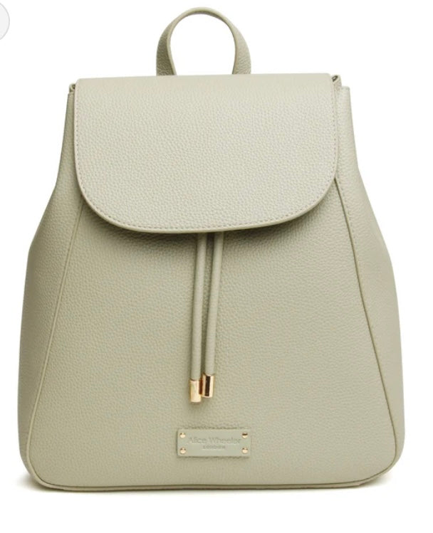 Alice Wheeler -Kensington Pistachio Green Backpack