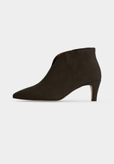 Gabor - 8017.01 Brown Kitten Heel Boot