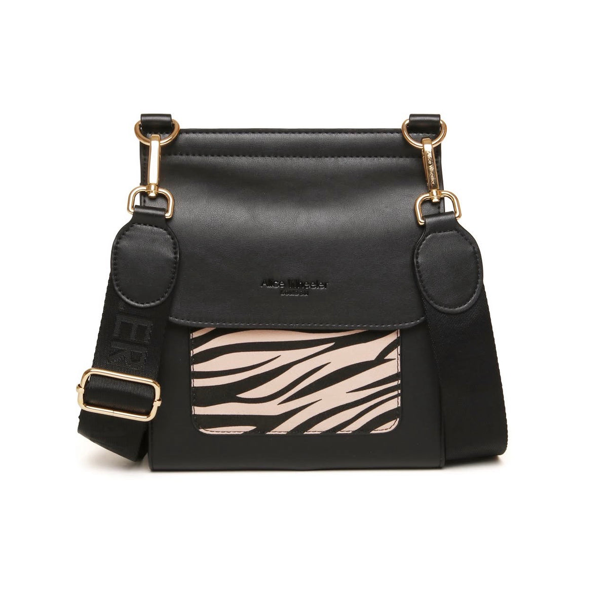 Alice Wheeler - Black Zebra Crossbody