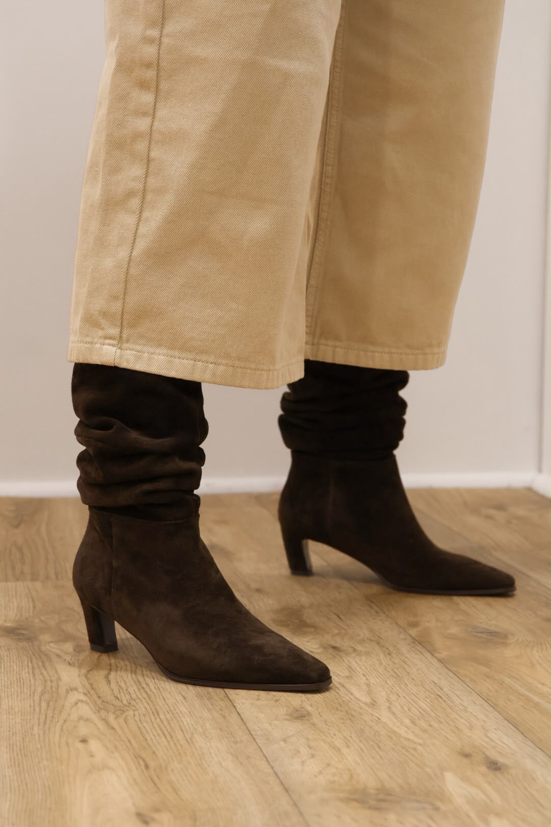 Lodi - A-Lee Brown Slouch Boot