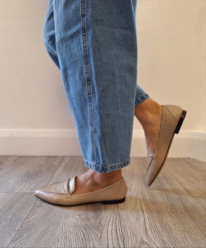 Pomme Dor - 1218 Beige Loafer