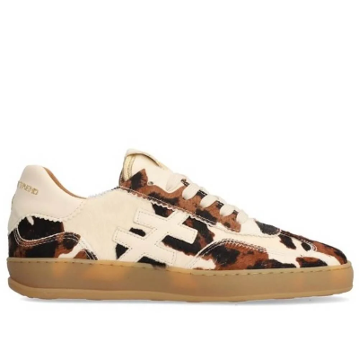 Another Trend - A032 Cow Print Trainer