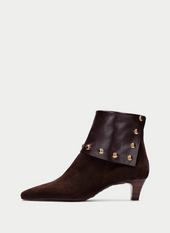 Hispanitas - HI265062 Brown Stud Ankle Boot