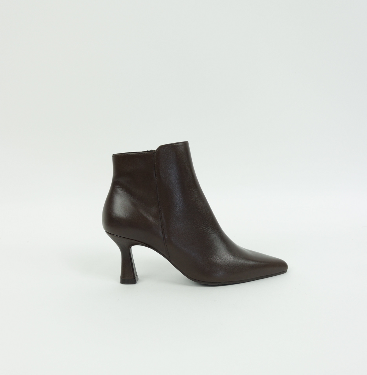 Lodi - Ganesu Brown Kitten Heel Ankle Boot