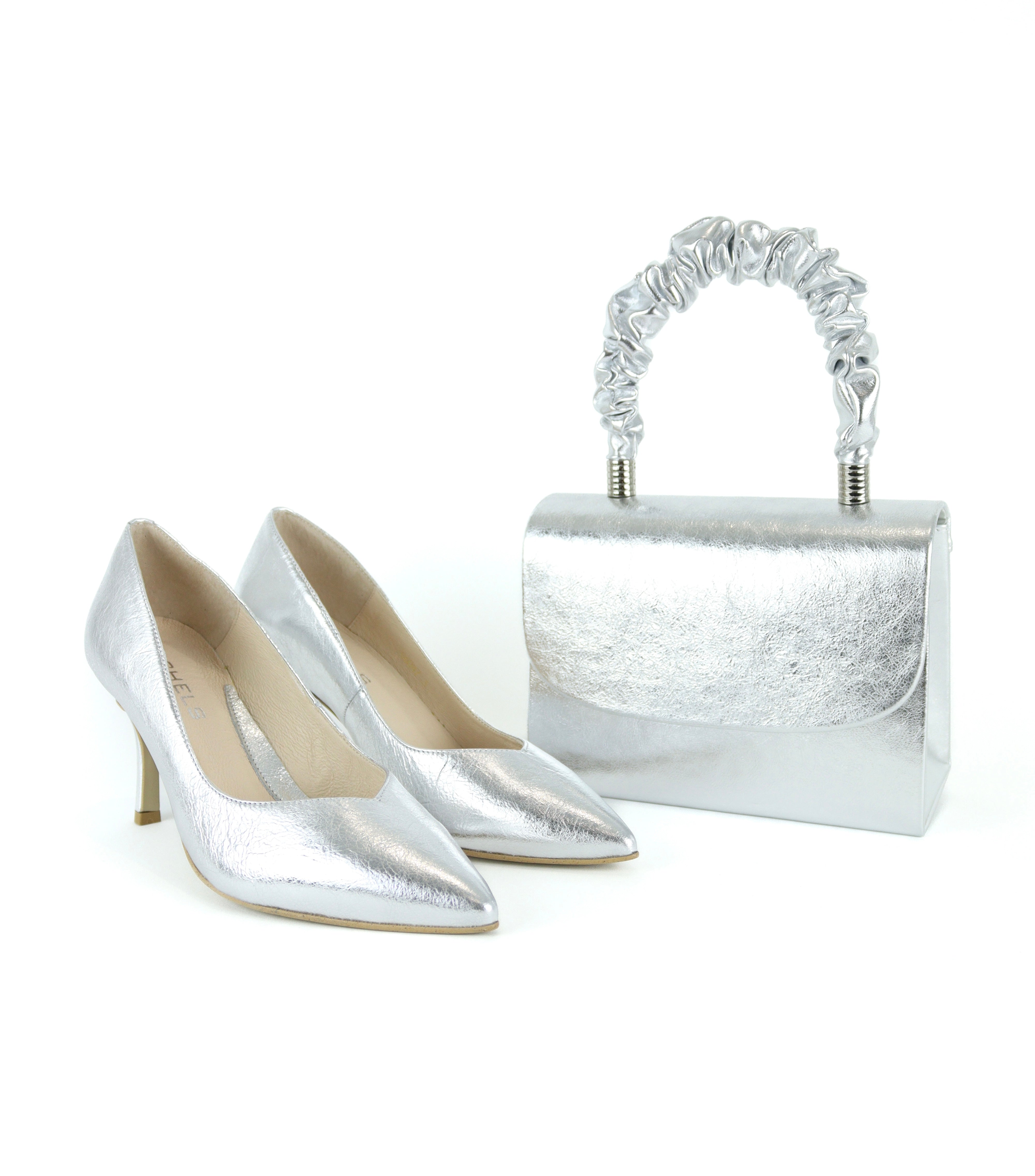 Rachels - Silver Clutch Bag