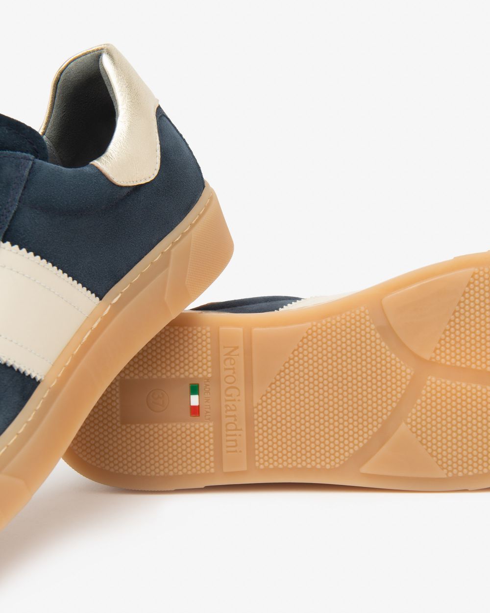 NeroGiardini - I514150 D Navy Retro Trainer