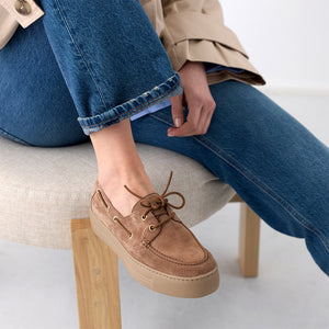 Paul Green - 1197 Camel Boat Shoe