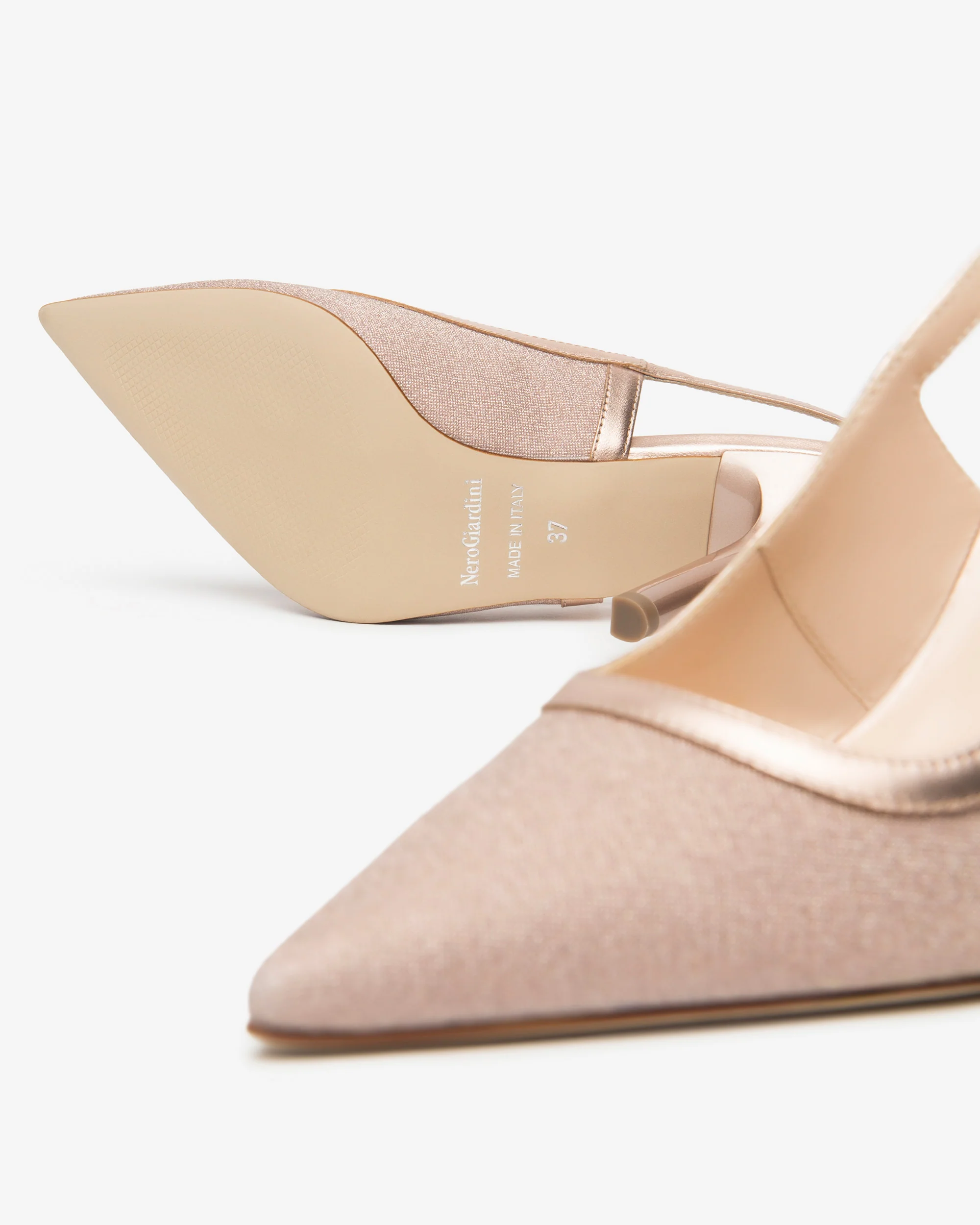 NeroGiardini - E615430DE Blush Pink Slingback