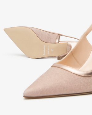 NeroGiardini - E615430DE Blush Pink Slingback
