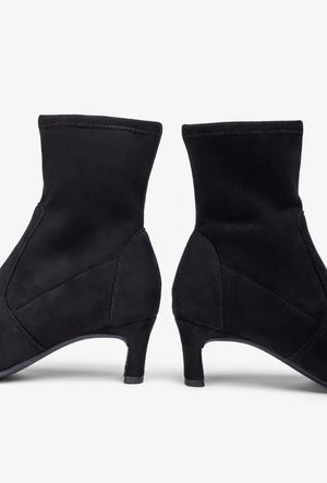 Unisa - Jarret Black Kitten Heel Sock Boot