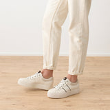Paul Green - 5567 Cream Platform Trainer