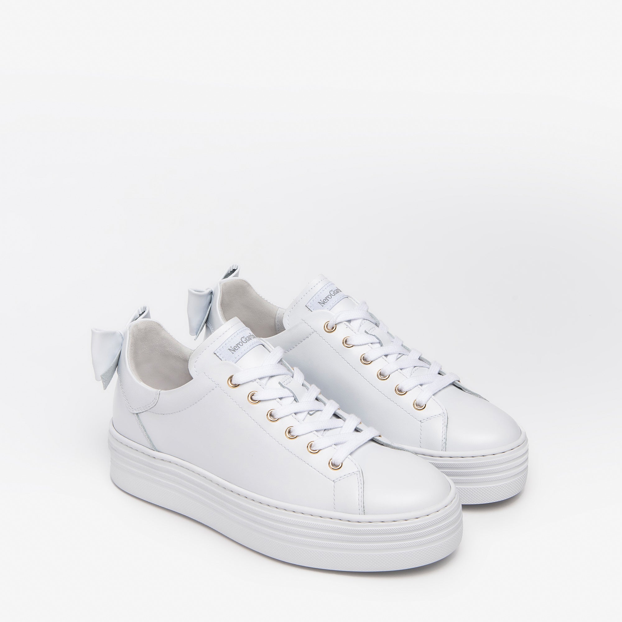 Nero giardini white outlet sneakers