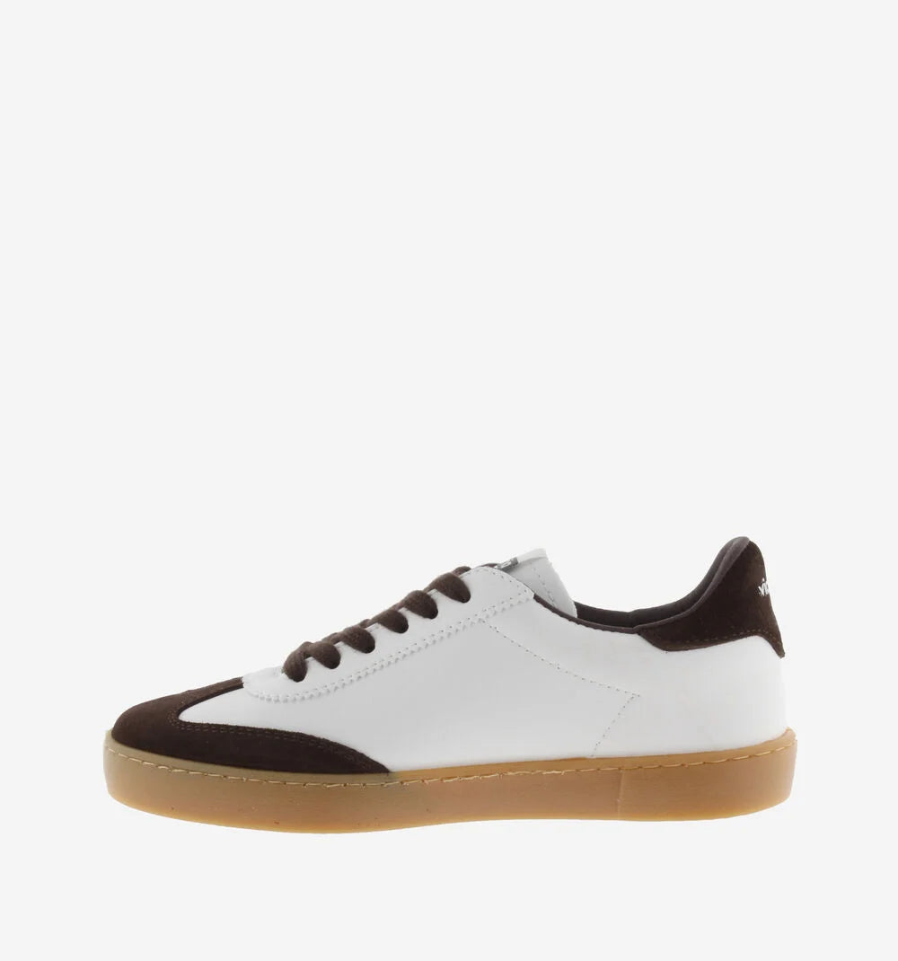 Victoria - 126207 White and Brown Trainer