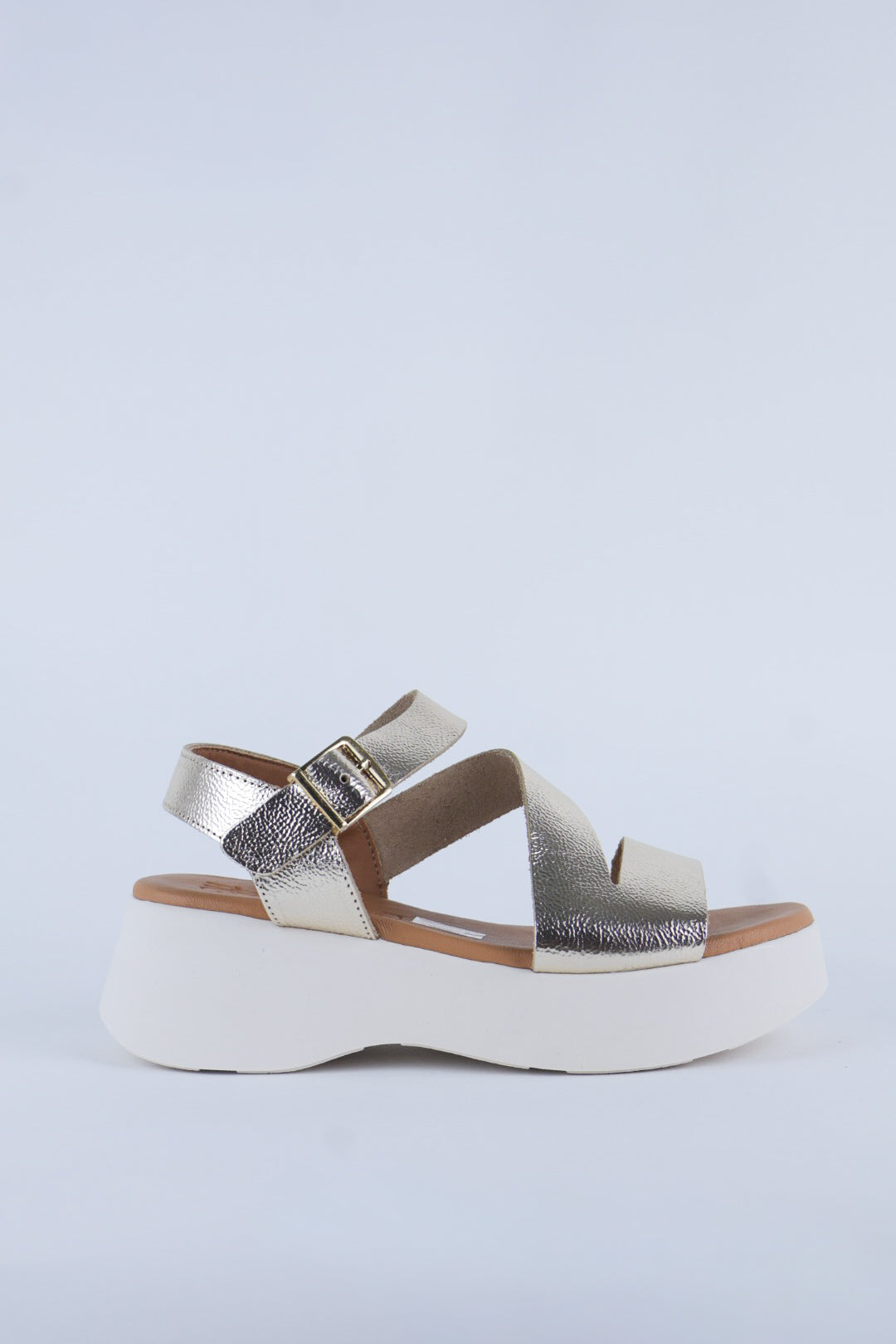 Oh My Sandals -  5969 Gold Wedge Sandal