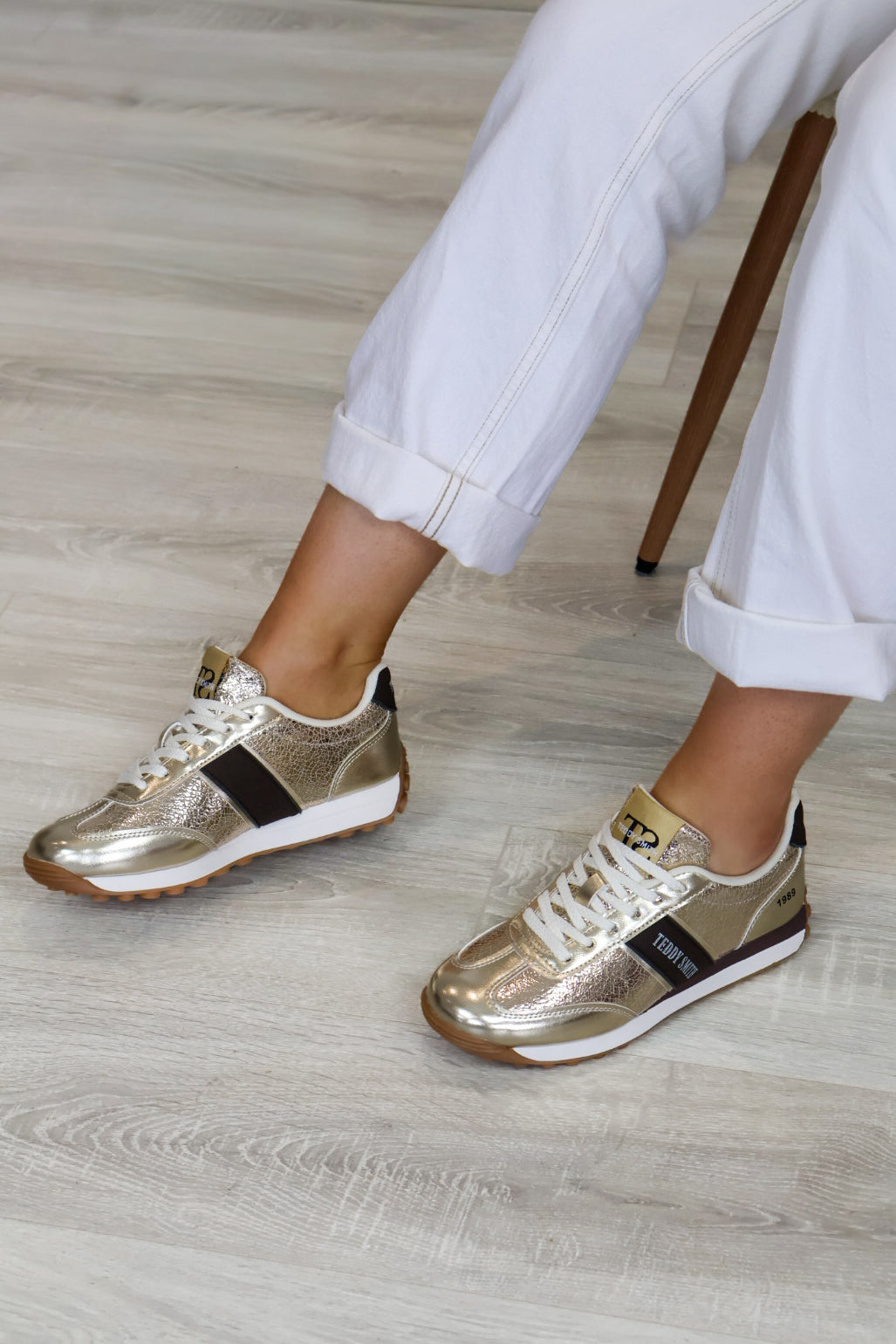 Teddy Smith - 120548 Gold Trainer