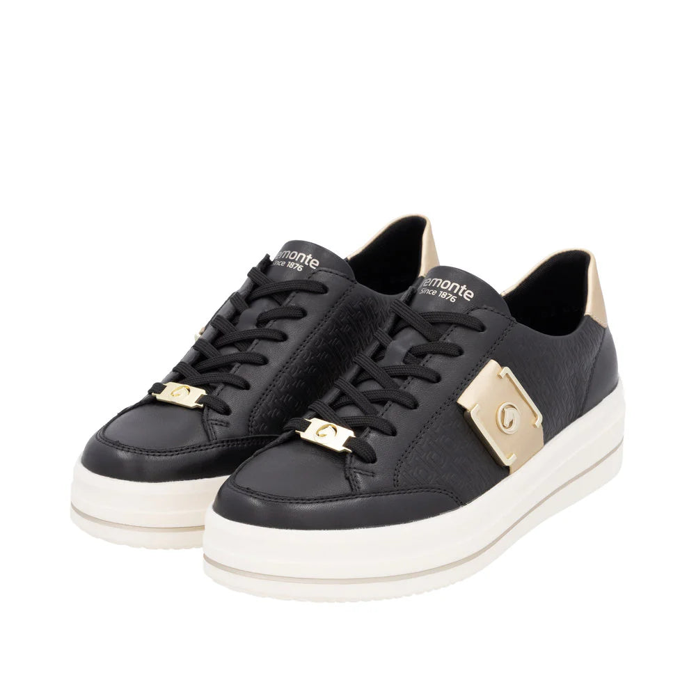 Remonte - D1C07 Black Trainer