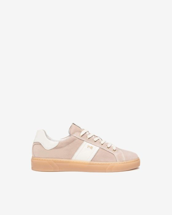 NeroGiardini - Blush Suede Retro Trainer [Preorder for March 22nd]