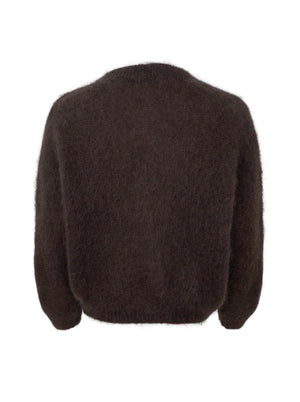 Black Colour - Brown Cardigan