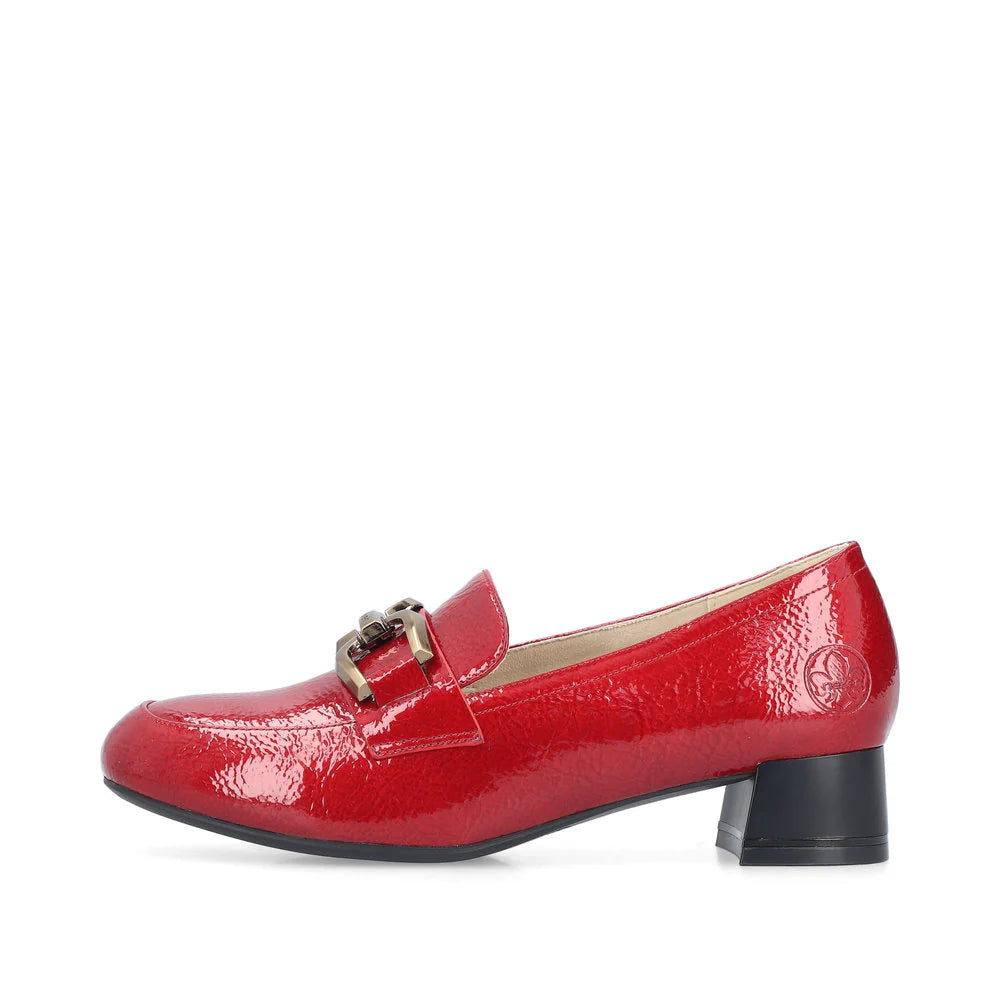 Rieker - 45052 Red Patent Loafer