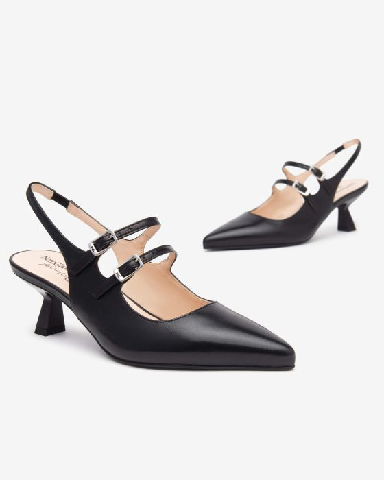 NeroGiardini - E512252DE Black Slingback