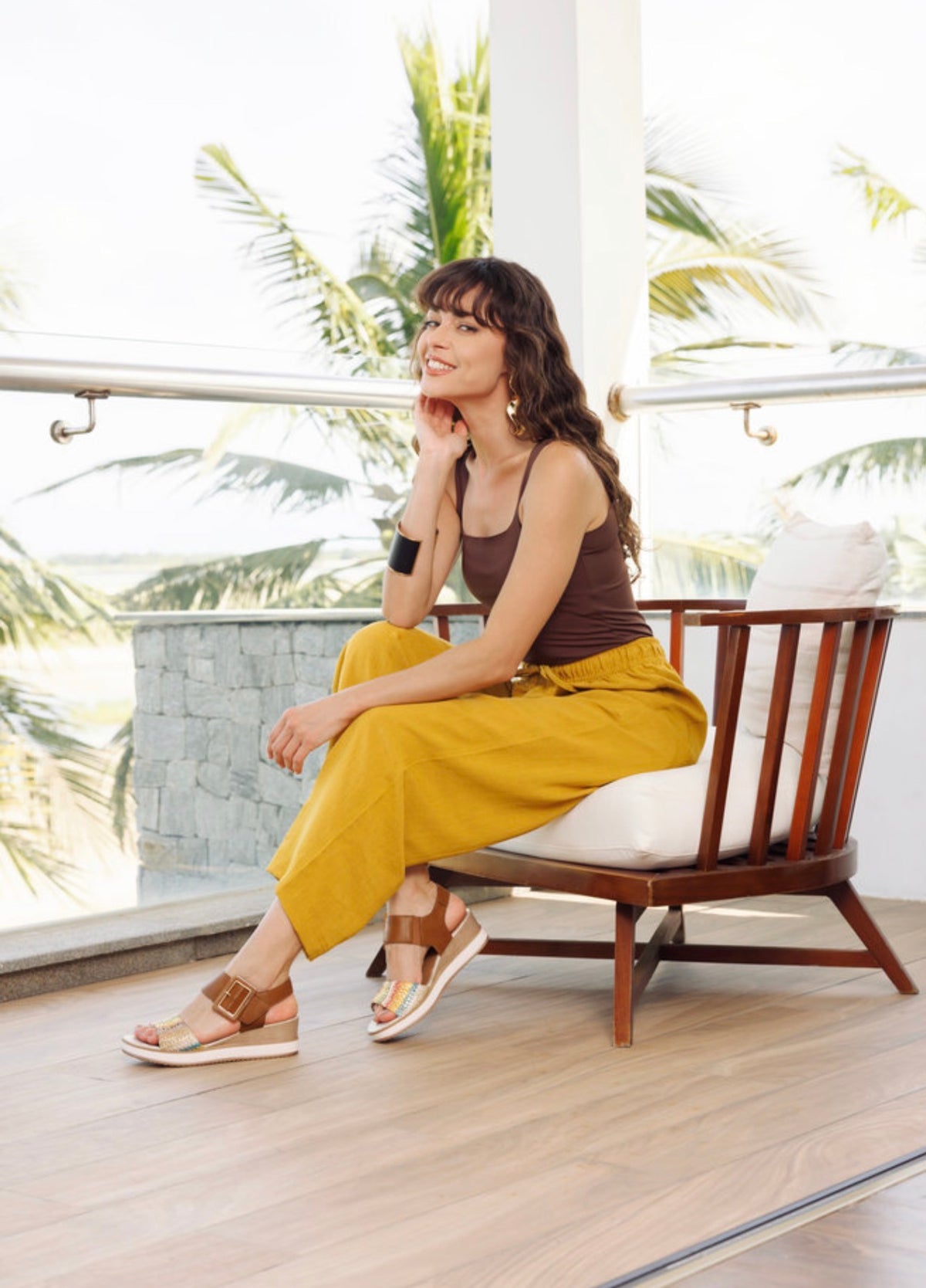 Remonte - D6453 Tan Multi Sandal