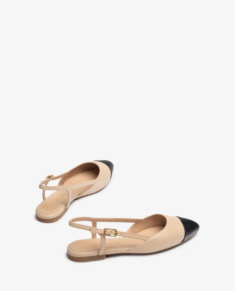 Unisa - Asley Beige and Black Slingback