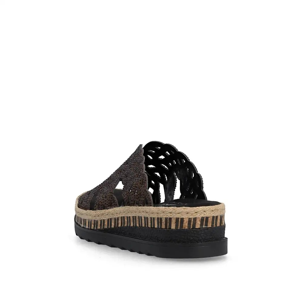 Rieker - V7992 Brown Mule