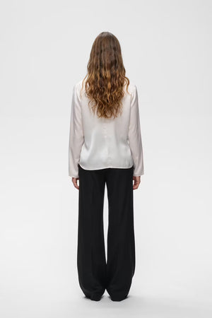 Inwear - Satine Cream Satin Top