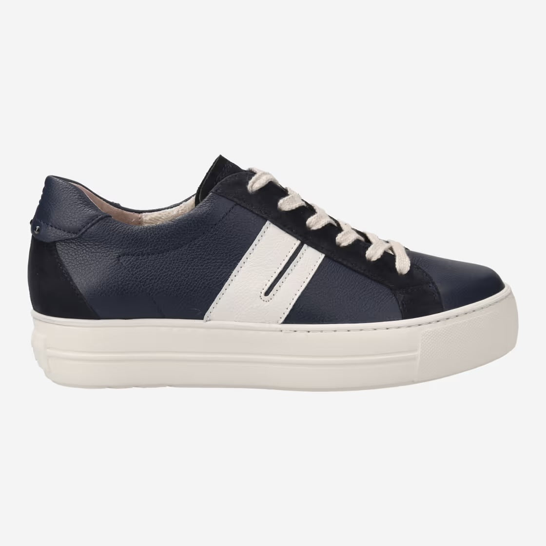 Paul Green - 5330 Navy and Cream Trainer