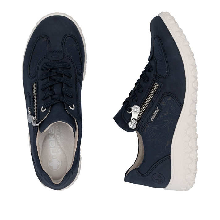 Rieker - 59501 - Navy Stretch Trainer