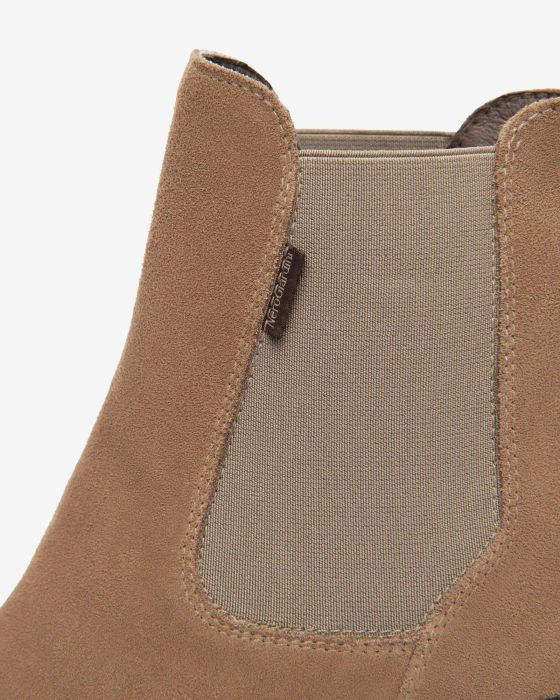 NeroGiardini - I513890D Tan Suede Platform Boot
