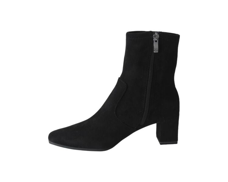 Caprice - 25354 Black Suede Sock Boot