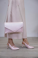 Rachels - Blush Pearl Clutch Bag