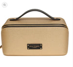 Alice Wheeler - Gold Make Up Bag