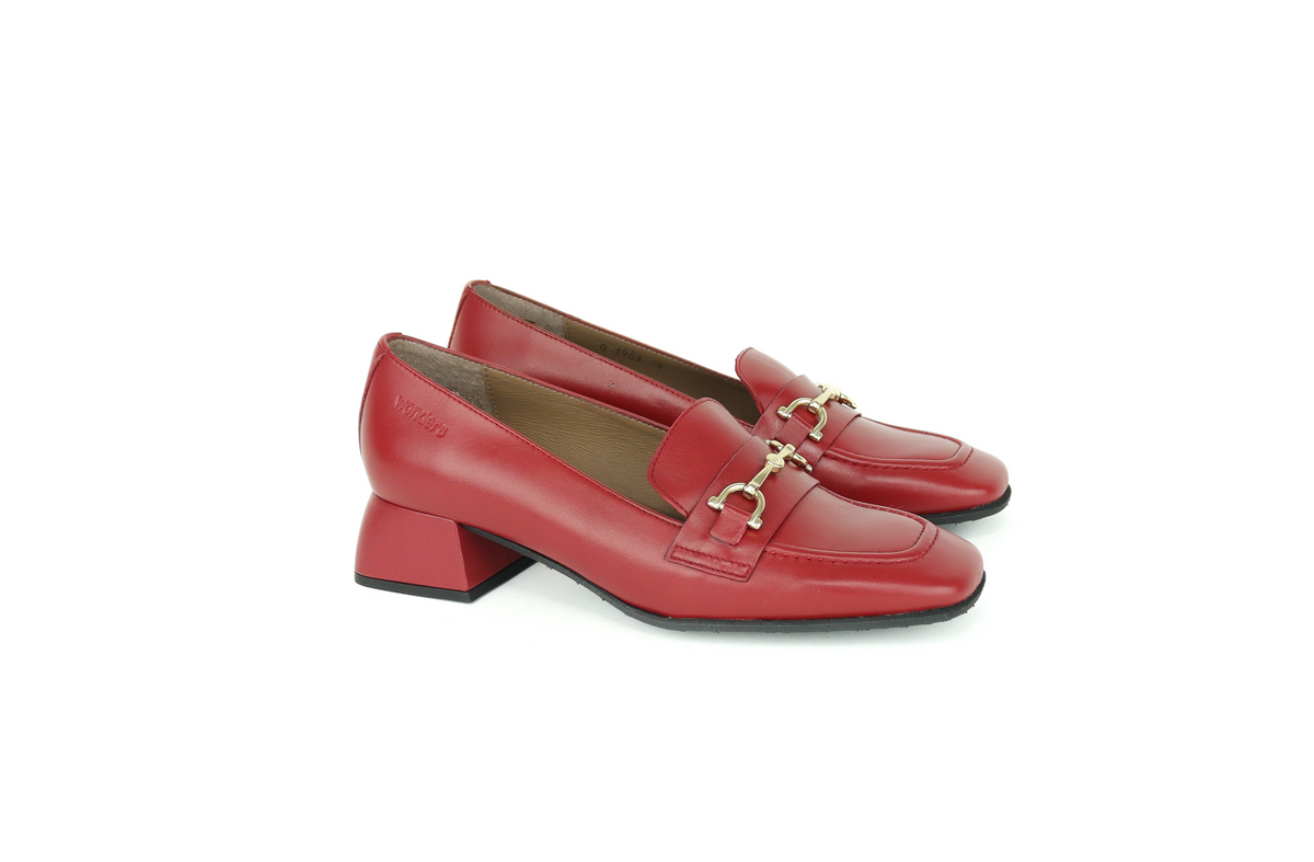Wonders - D-1903 Red Loafer