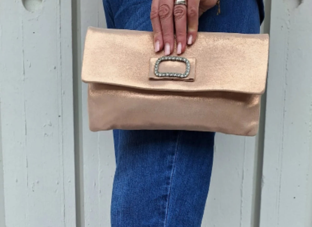 Le Babe - Bomily Dusky Pink Clutch