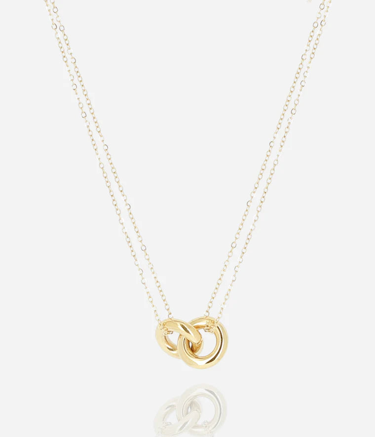 Zag Bijoux - SND24380 Gold Circle Necklace