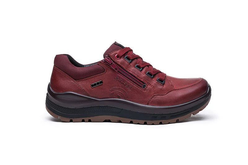 G Comfort - R-5583 Burgundy Waterproof Walking Shoes