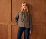 Anna - Brown Check Jacket