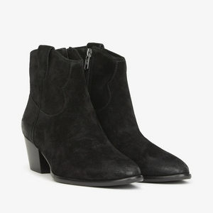 Ash - Fame Black Ankle Boot