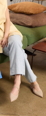 Pomme Dor - 1204 Beige Slingback