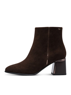 Tamaris - 25396 Brown Suede Ankle Boot