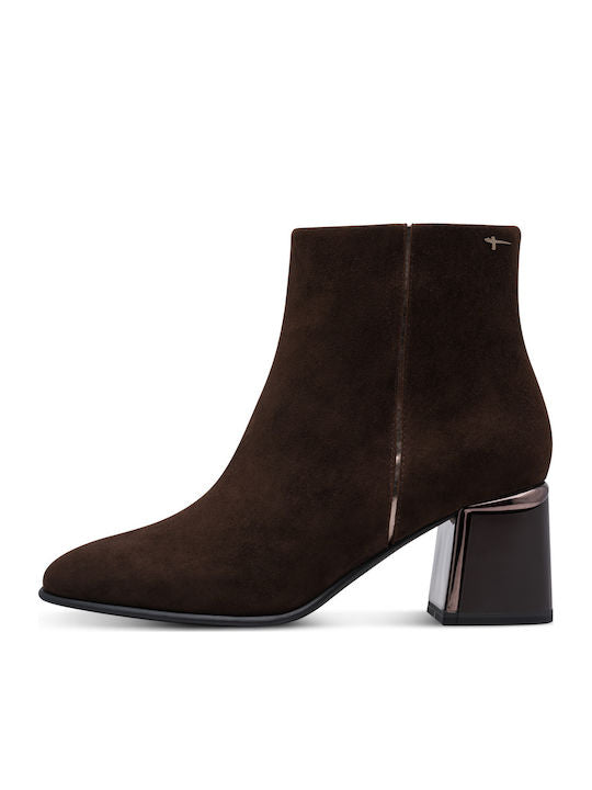 Tamaris - 25396 Brown Suede Ankle Boot
