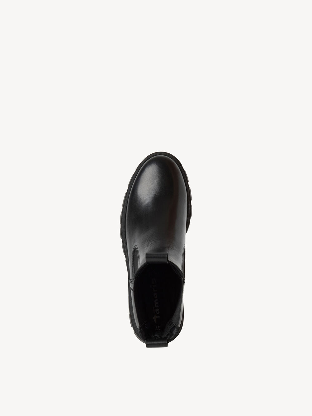 Tamaris - 25489 Black Chelsea Platform Boot