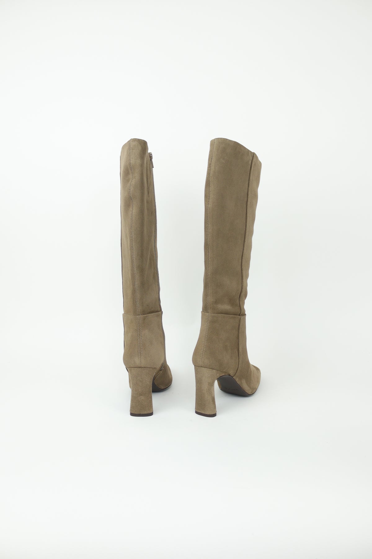 Unisa - Wolcot Taupe Suede Knee High