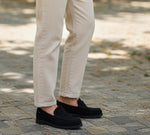Tamaris - 24251 Black Suede Loafer
