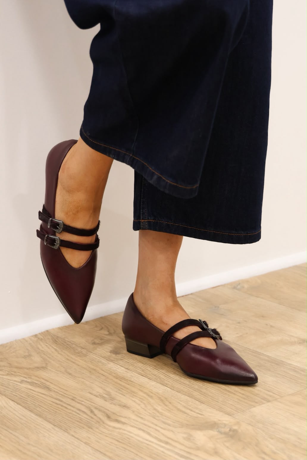 Hispanitas - Hl265142 Burgundy Mary Jane