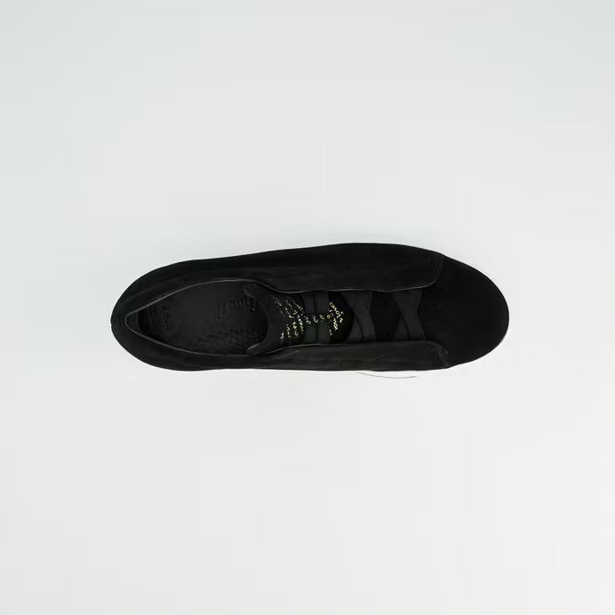 Paul Green - 5529 Black Suede Slip On Trainer